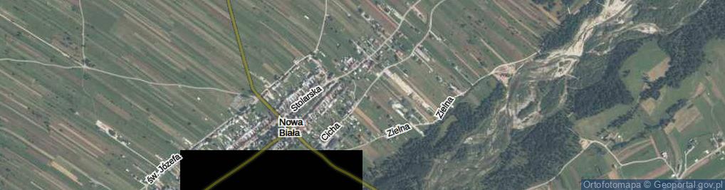 Zdjęcie satelitarne Cicha ul.